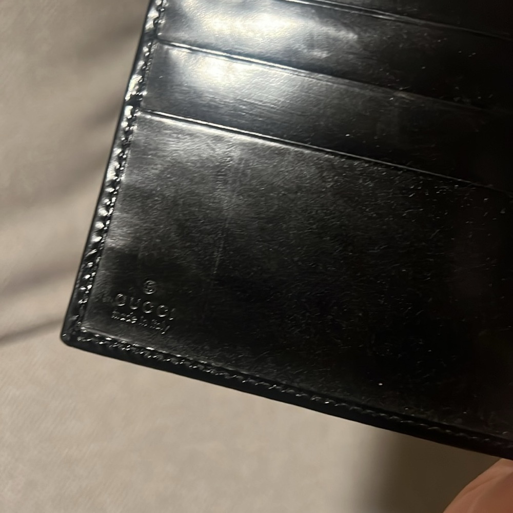 Gucci TOM FORD Black Patent Leather Agenda Notebook with Silver Hardware - Picture 8 of 14